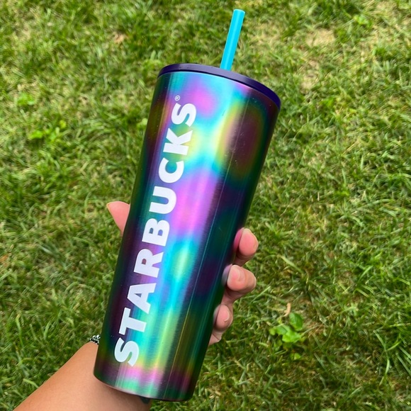 Starbucks Other - Starbucks oil slick multicolor Tumblr 24 fluid ounce